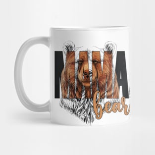 Mama Bear Illustration © GraphicLoveShop Mug